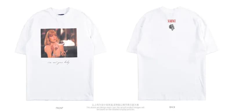 Palace Graphic Tee Scarface Print