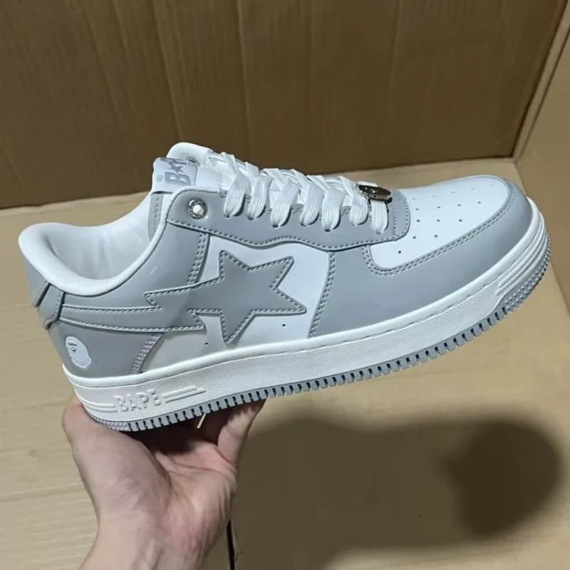 BAPE Star Logo Sneaker Grey Star