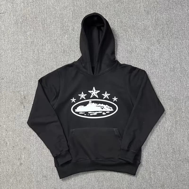 Off-White Oval Logo Hoodie Five Stars