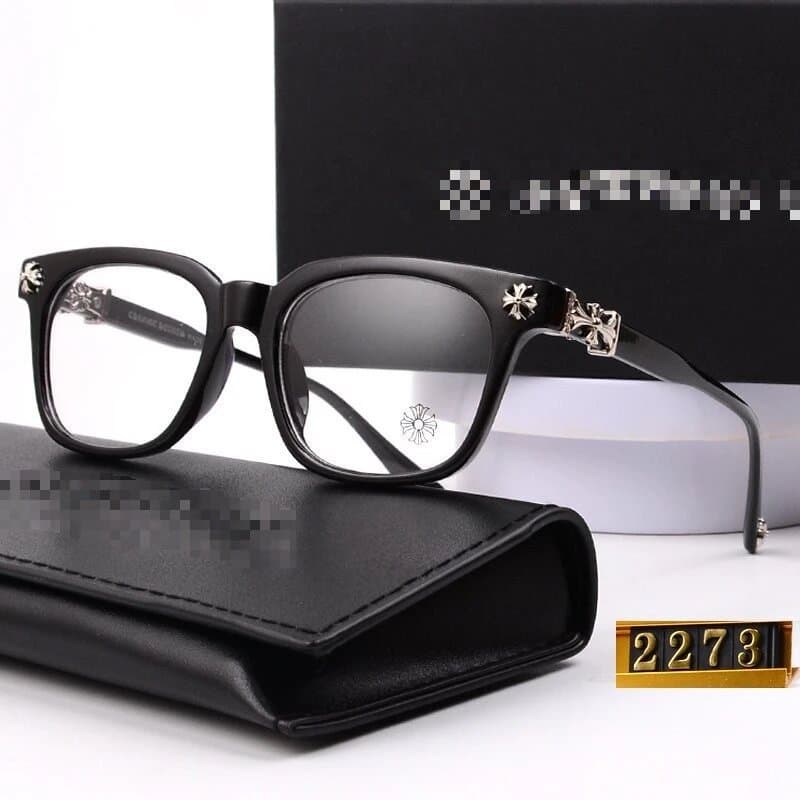 Chrome Hearts Optical Glasses Cross Motif Acetate