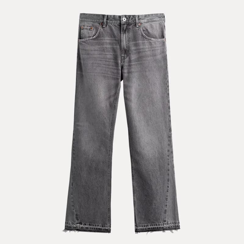 Levi's 501 Jeans Black Straight Fit — 灰色