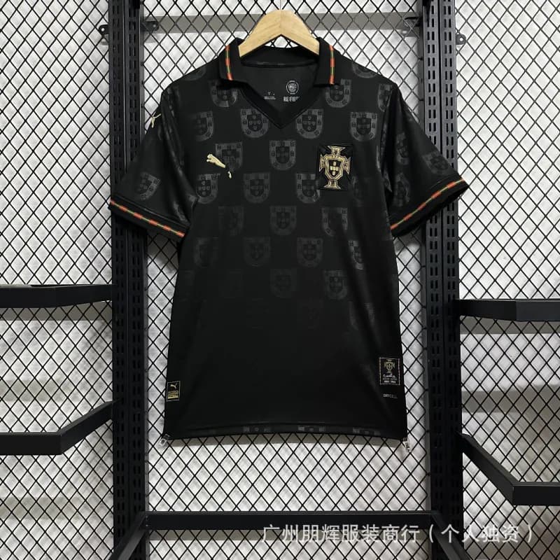 Puma Portugal National Team Jersey All-Over Crest Print