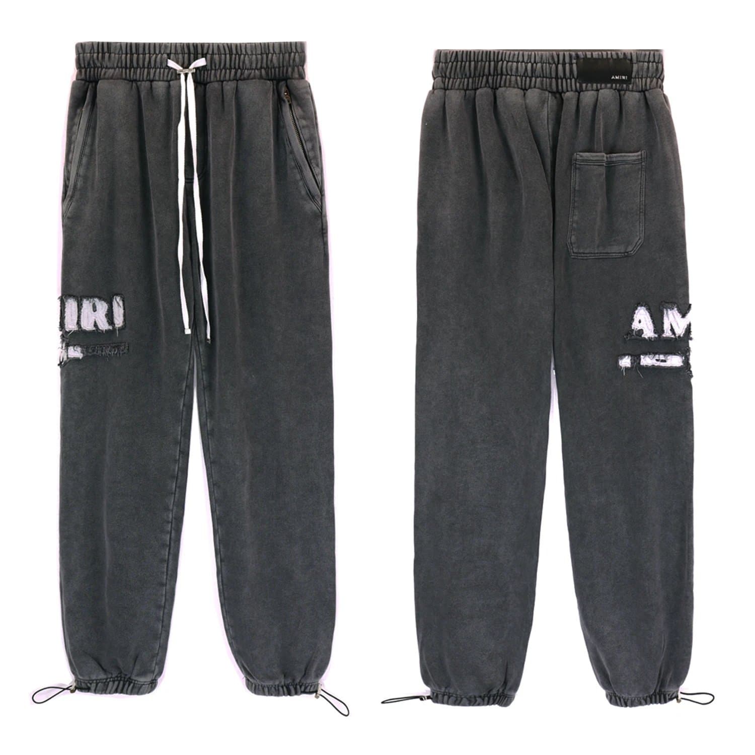 Amiri Distressed Joggers Acid Wash