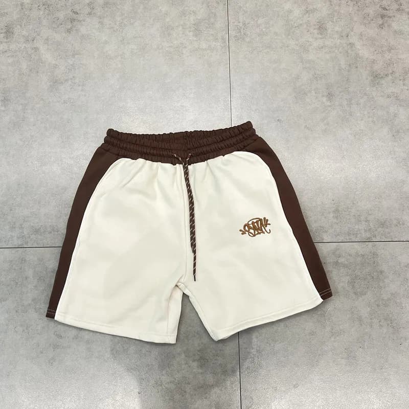 Travis Scott Embroidered Shorts Two-Tone