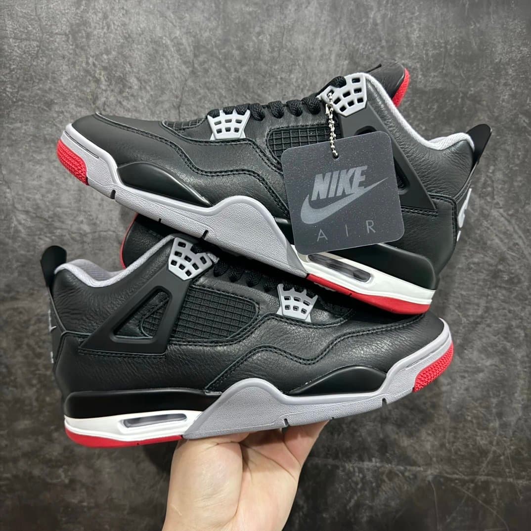 Air Jordan 4 Bred — 新黑红 FV5029-006