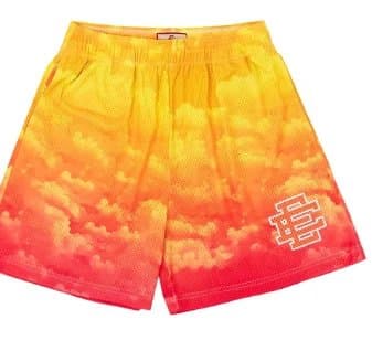 Fear of God Essentials Mesh Shorts Sunset Gradient