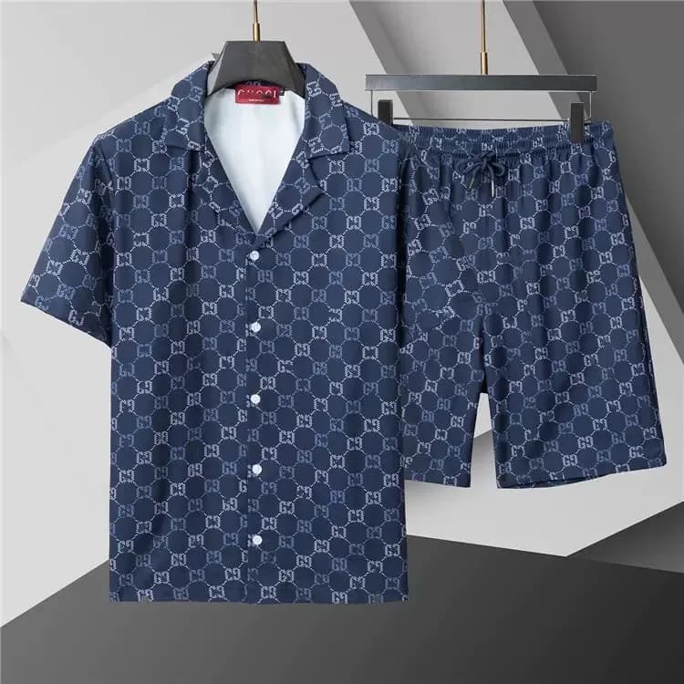 Louis Vuitton Watercolor Monogram Set Blue Watercolor Print — 55037 dark blue