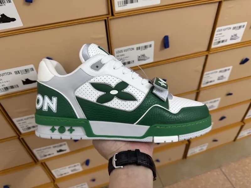 Louis Vuitton LV Trainer Mint Green — sk832白绿