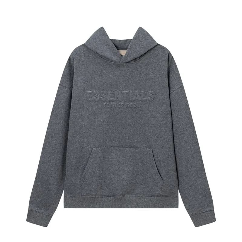 Fear of God Essentials Hooded Sweatshirt Embroidered Essentials Logo