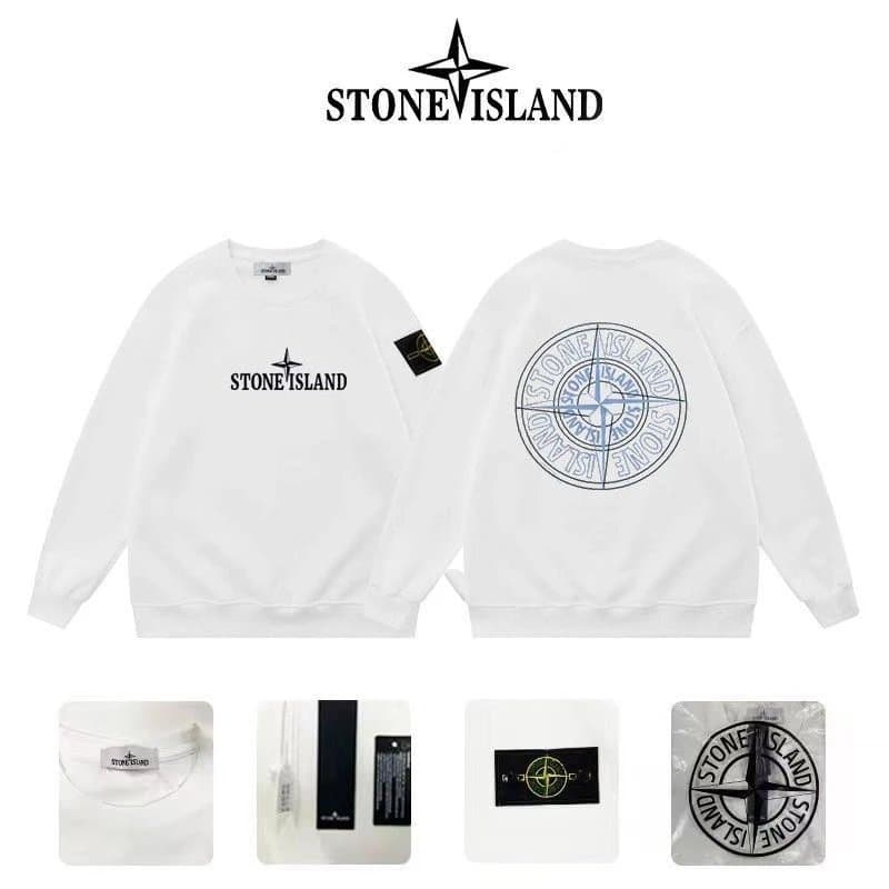 Stone Island Crewneck Sweatshirt Compass Logo