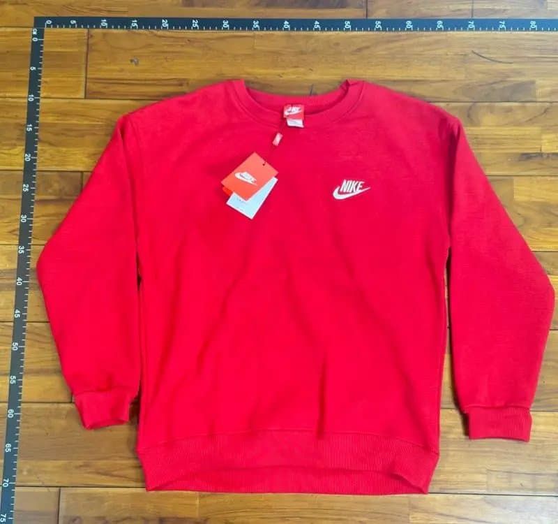Nike Crewneck Sweatshirt Solid Color — 3