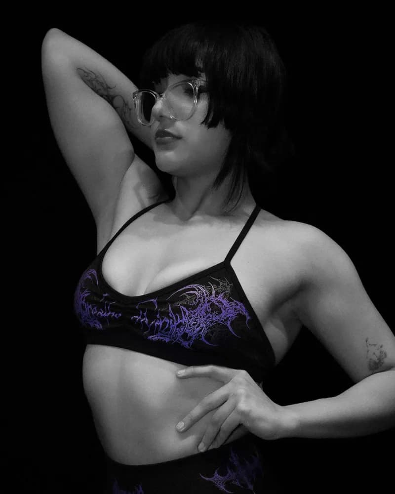 Sports Bra Graphic Print