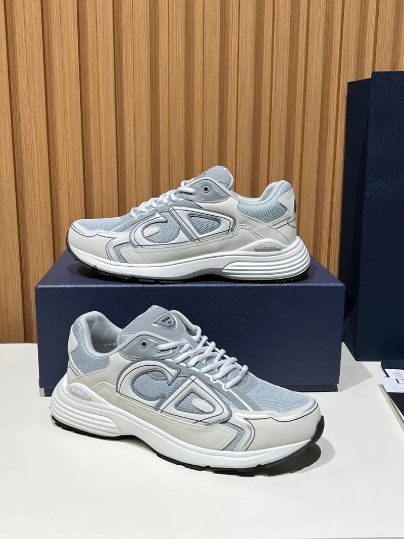 Dior B22 Sneaker Monogram Grey