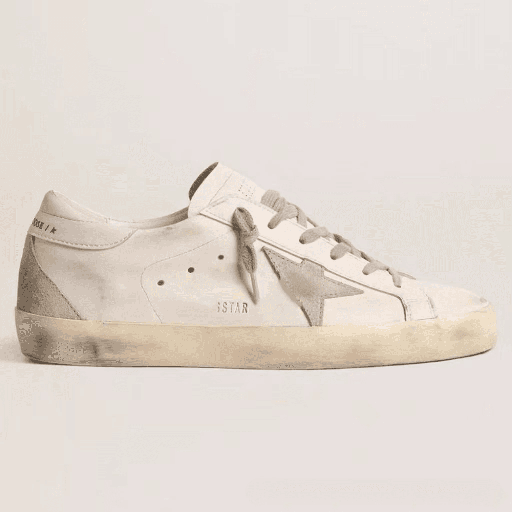 Golden Goose Superstar Distressed White