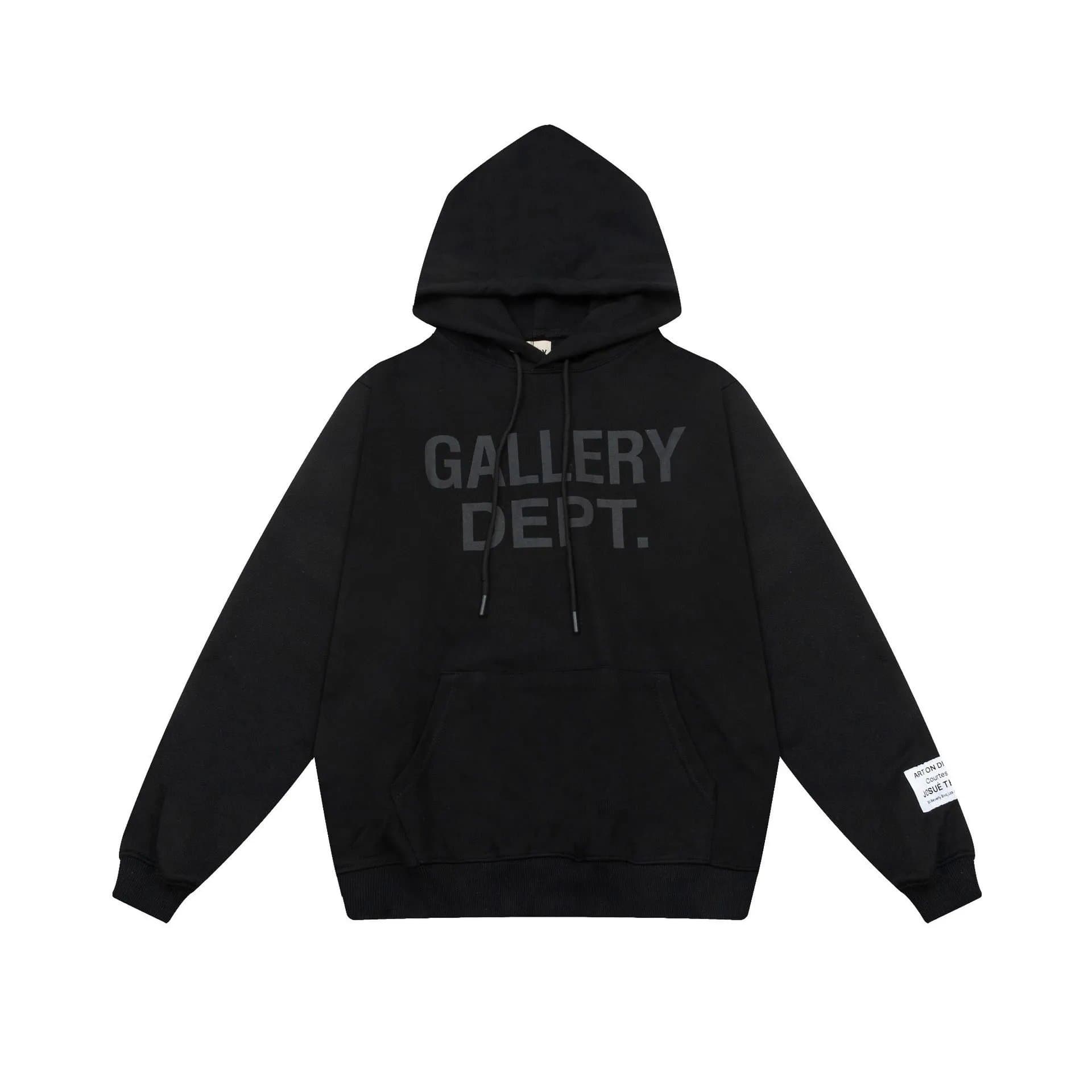 Gallery Dept. Coach Jacket Gallery Dept Logo — GA2623 黑色