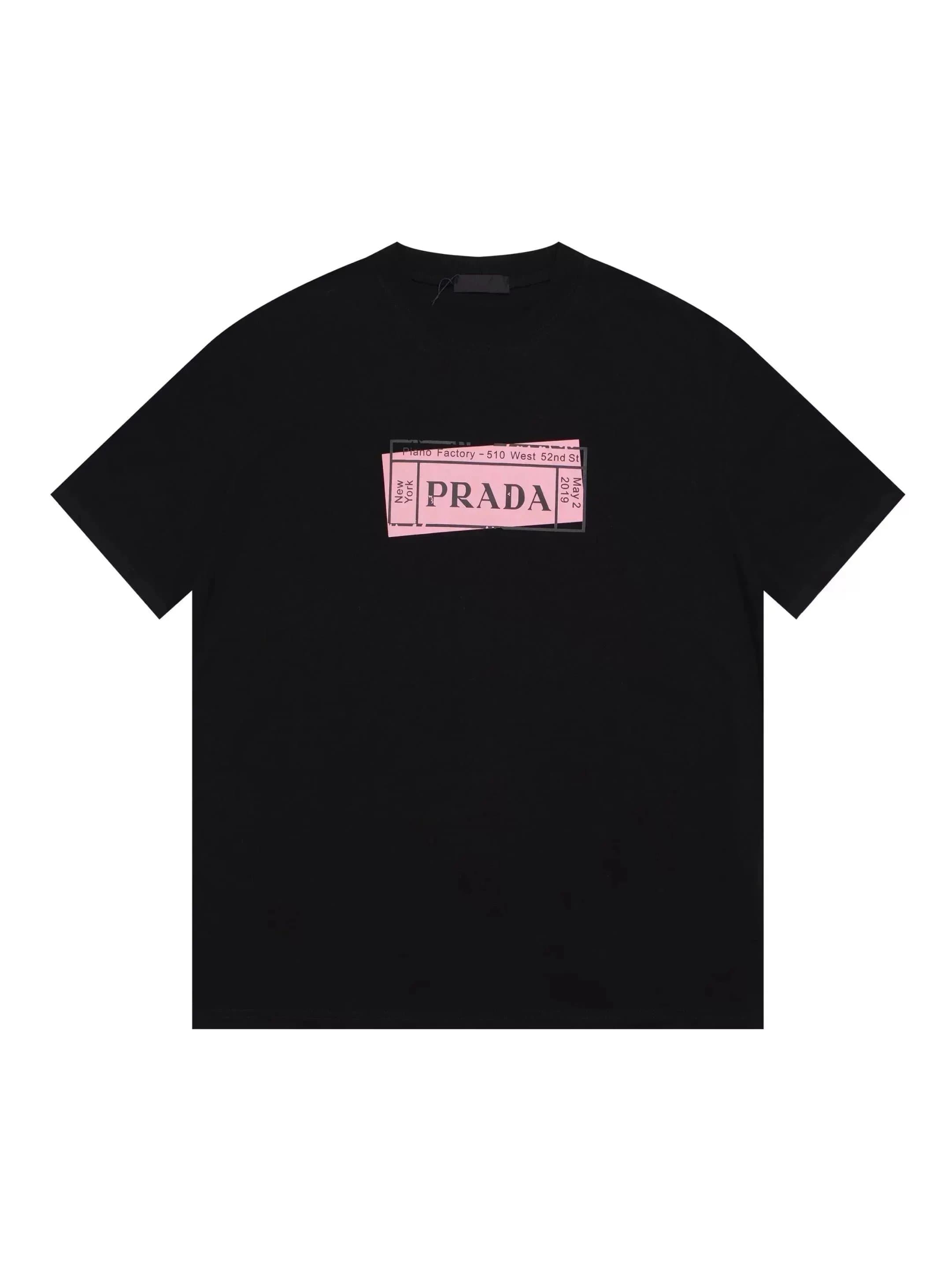 Prada Polo Shirt Triangle Logo — 17黑色