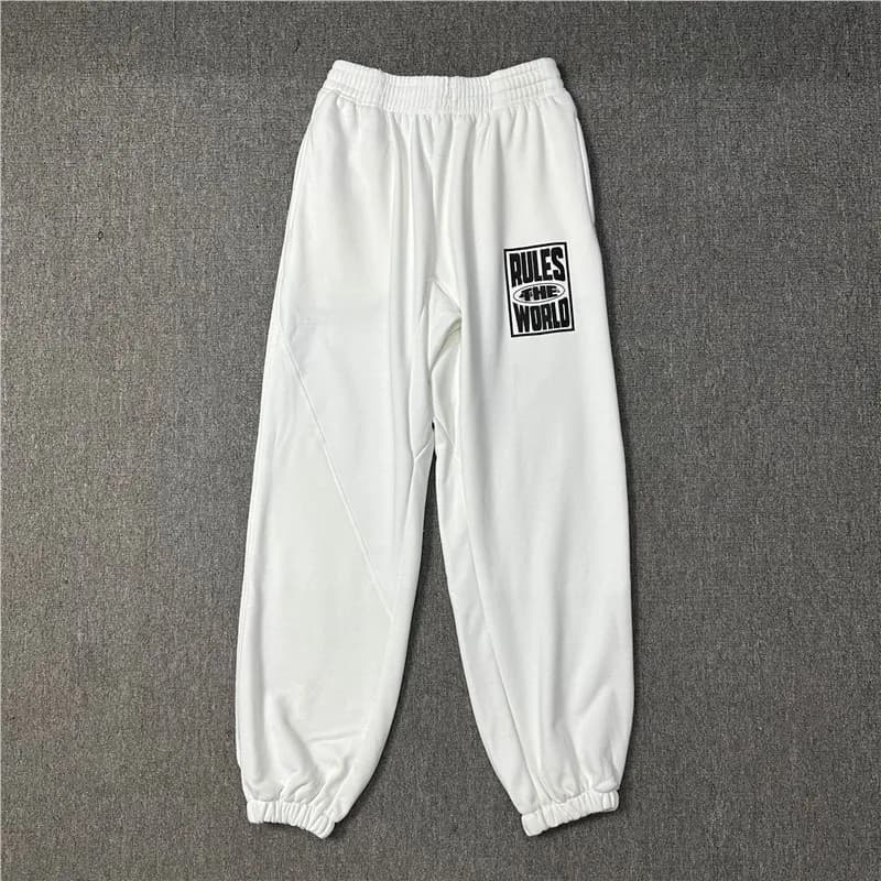 Carhartt WIP Jogger Pant Embroidered Logo — 822白色长裤