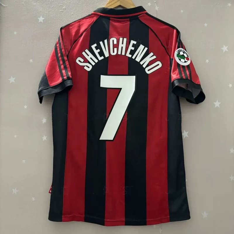 Reebok Soccer Jersey Sporting CP C. Ronaldo #28 — 9899AC主场印7号+1臂章
