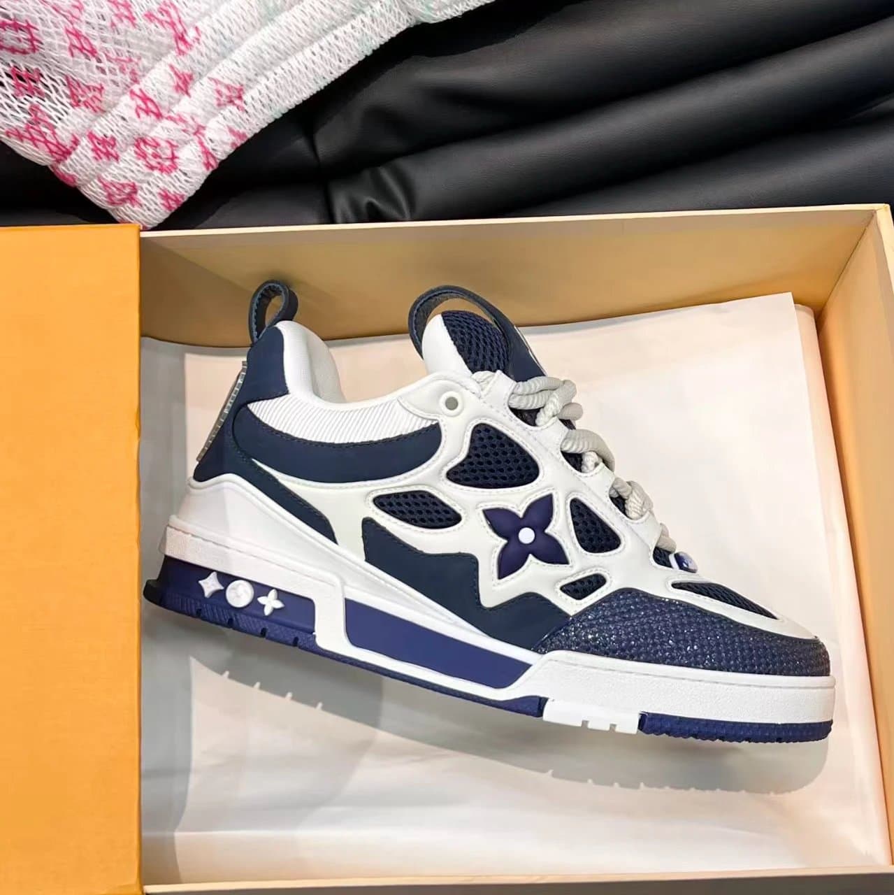 Louis Vuitton LV Trainer Monogram Mesh — P1
