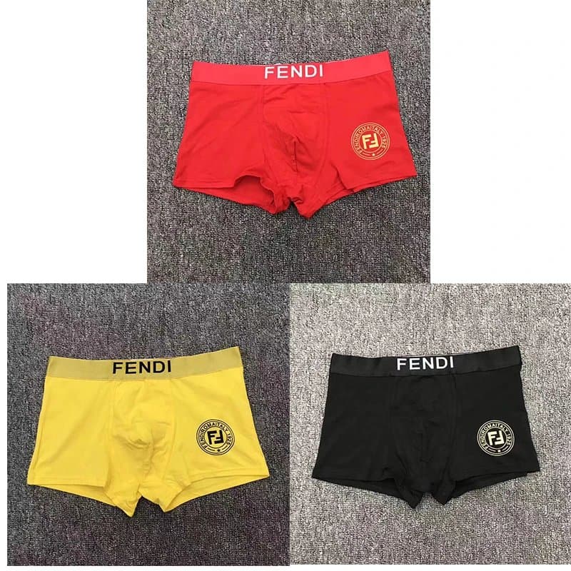 Fendi Boxer Brief Logo Waistband