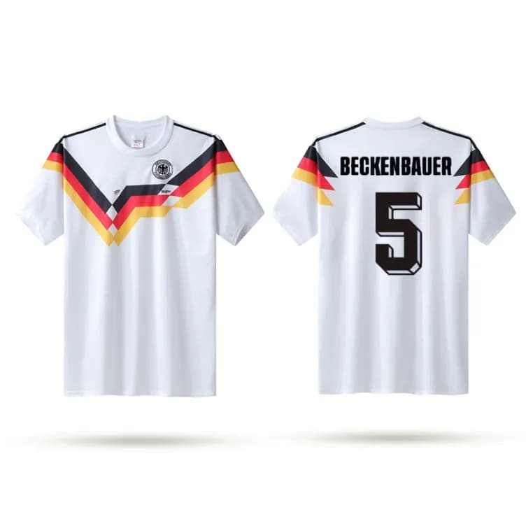 Adidas Germany Home Jersey Beckenbauer 1990