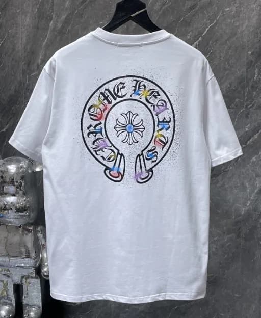 T-Shirt Chrome Hearts Logo Print