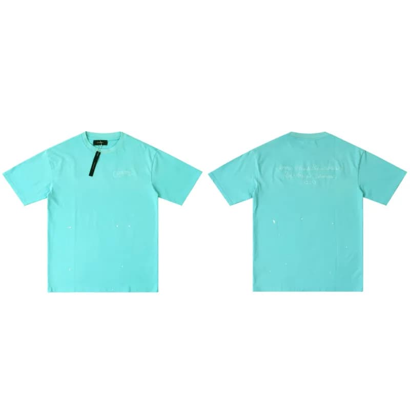 Amiri Graphic Tee Eagle Flame Print — 2270 blue