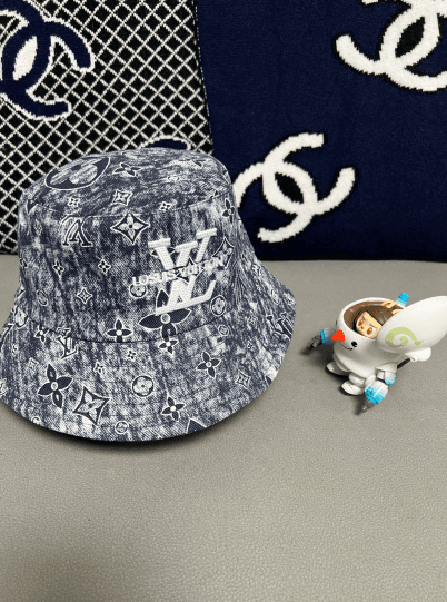 Louis Vuitton Bucket Hat Monogram Denim