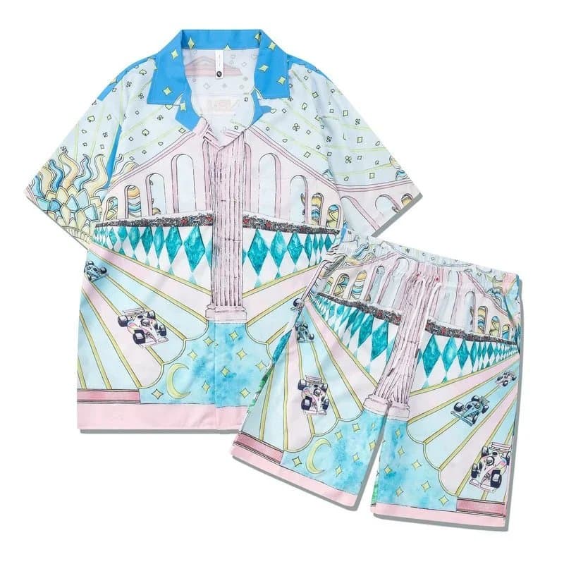 Gucci GG Print Set Pineapple Patch — 10蓝花