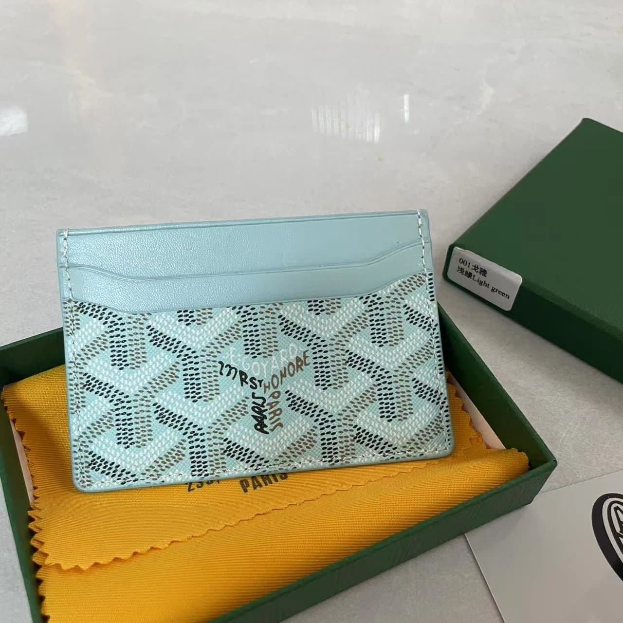 Goyard Saint Louis Monogram Canvas — 浅绿色