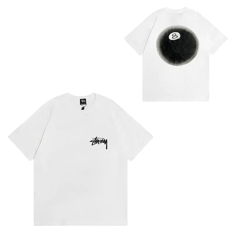 Stüssy 8 Ball Tee Black 8 Ball Print