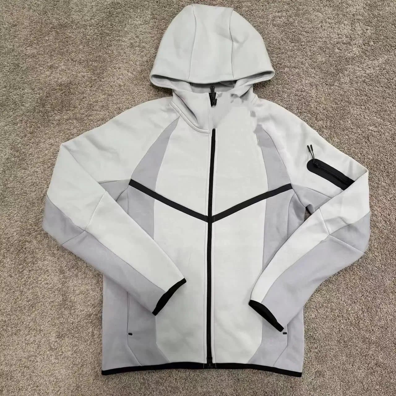 Nike Tech Fleece Hoodie Light Grey/Black