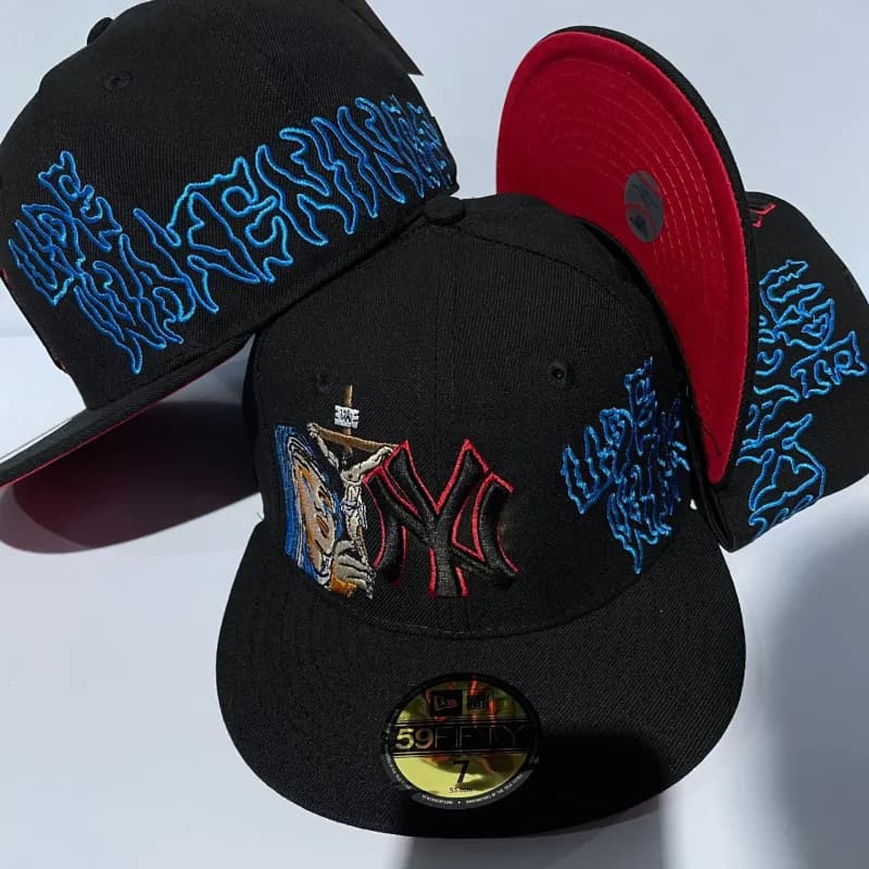 New Era 59FIFTY Embroidered Logo Patchwork — Style-24