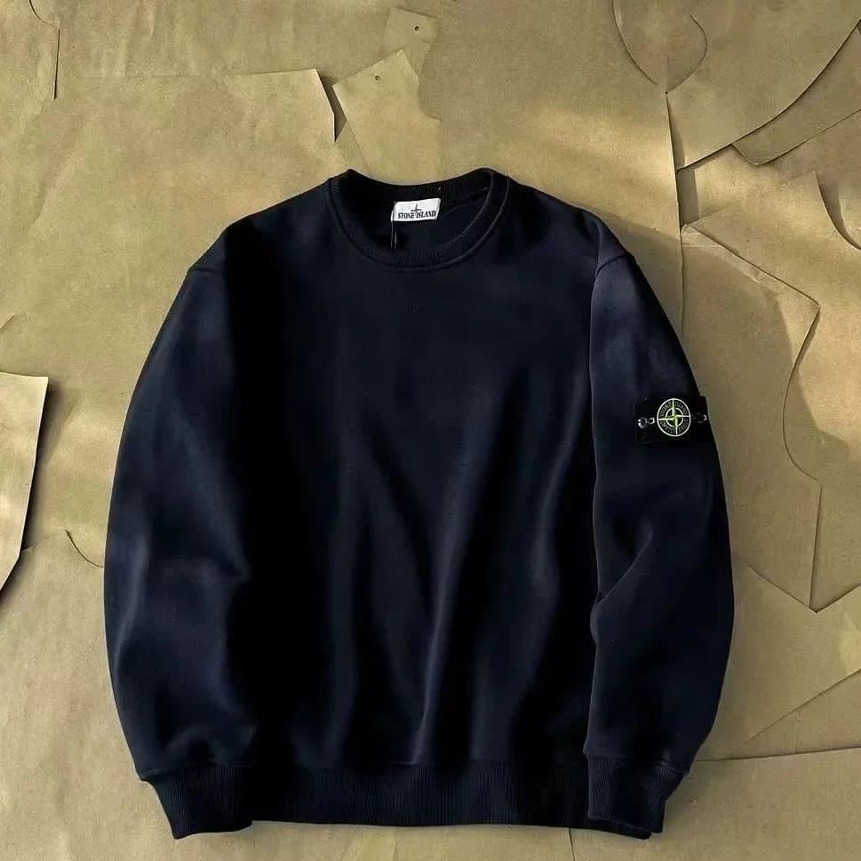 Stone Island Crewneck Sweatshirt Compass Patch