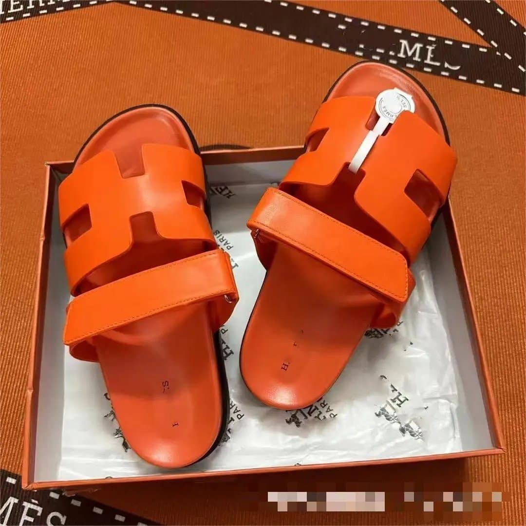 Hermès Oran Sandal H Logo Strap