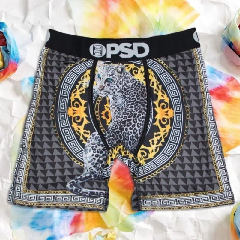 Represent Boxer Brief Leopard Medallion