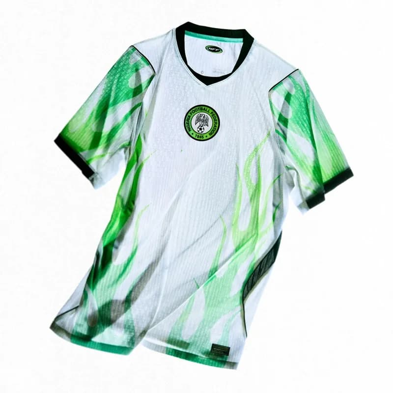 Nike Nigeria Home Jersey Flame Print