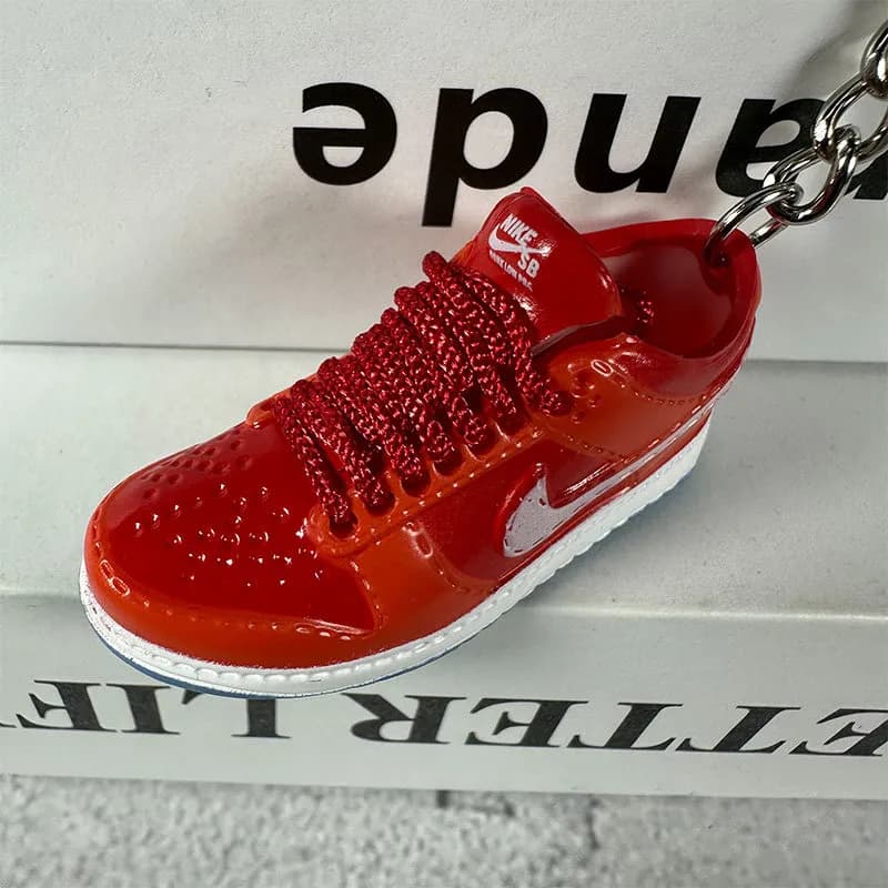 Cactus Plant Flea Market Sneaker Keychain Blue Lightning — 126. girl, don’t cry