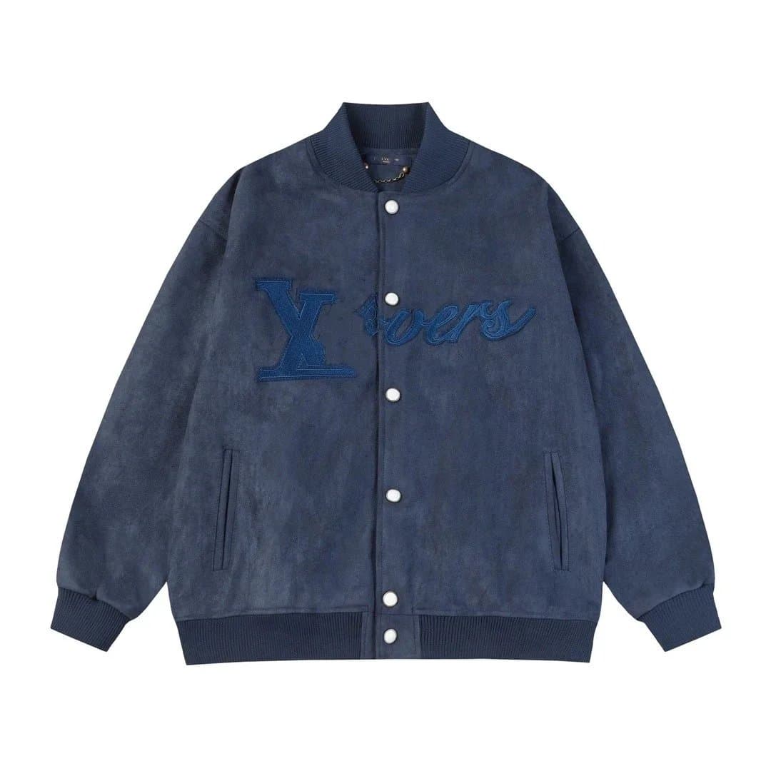 Louis Vuitton Sherpa Jacket Monogram Sherpa — 蓝色 字母刺绣2