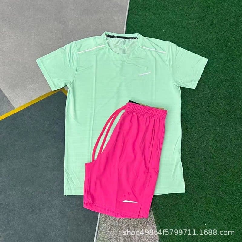 Nike Training Set Mint and Hot Pink