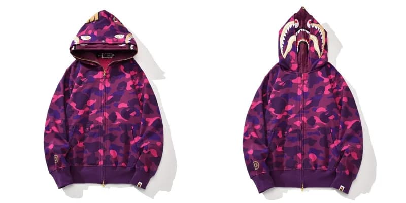 BAPE Shark Hoodie Camouflage — 59