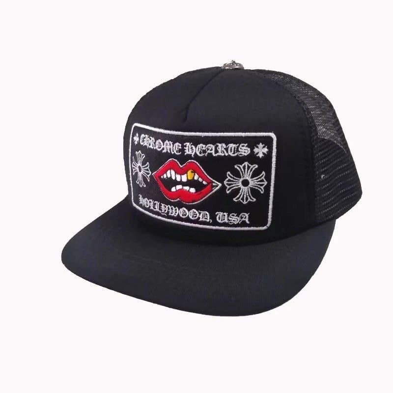Chrome Hearts Trucker Cap CH Logo Patch — 均码 · 21