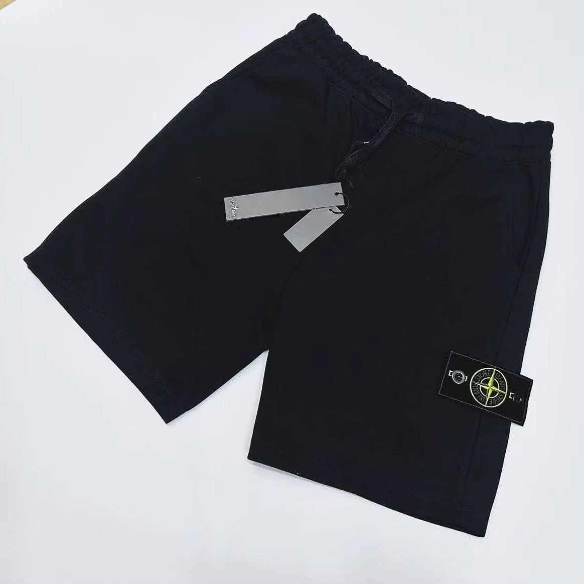 Stone Island Shorts Logo Patch