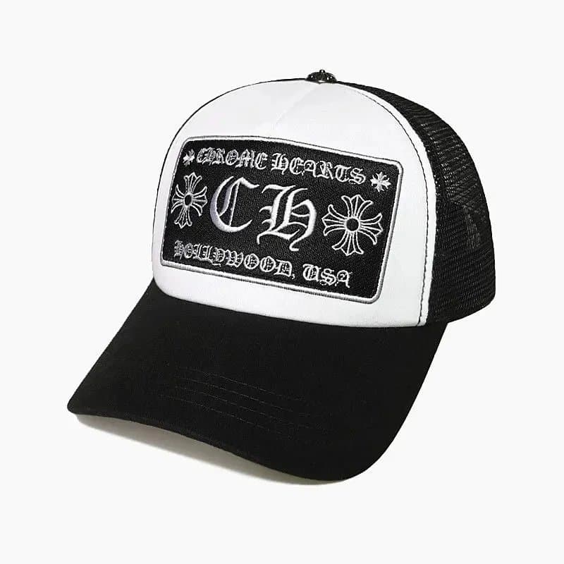 Chrome Hearts Trucker Hat Lips Patch — 36