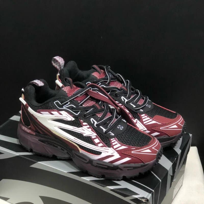 New Balance 2002R Burgundy White Black