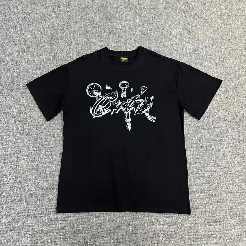 Hellstar Scorpion Graphic Tee White Scorpion Print — 3155 黑色