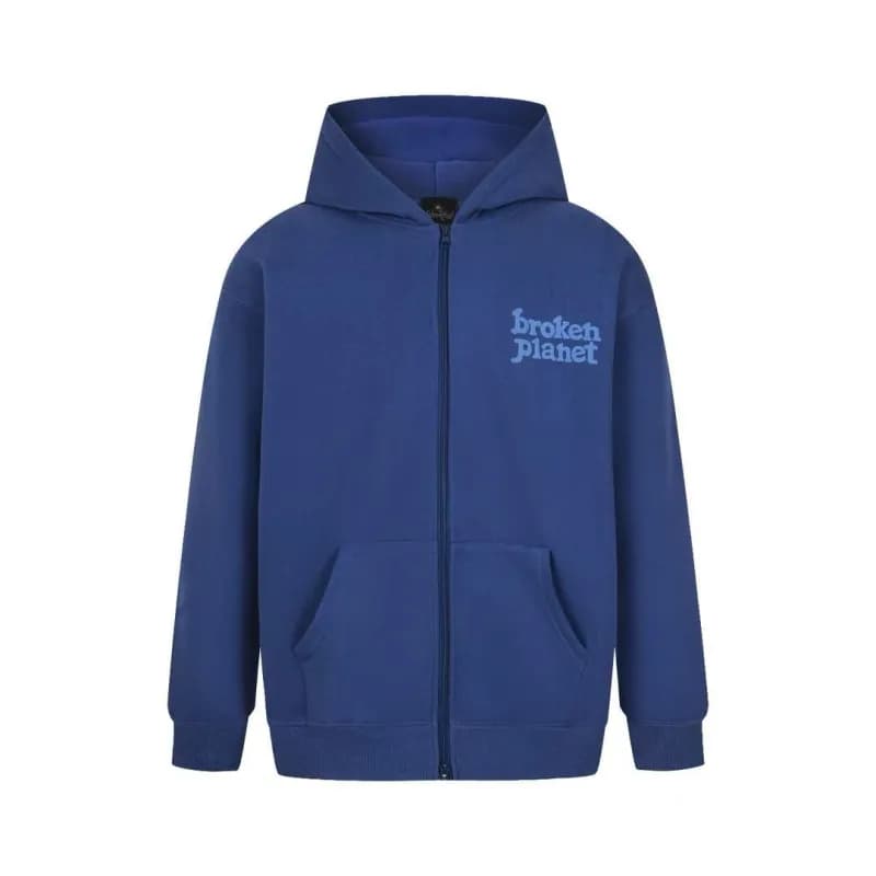 Zip-Up Hoodie Broken Planet Logo