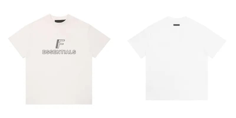 Fear of God Essentials Graphic Tee 1977 Arch Logo — E2388云舞白