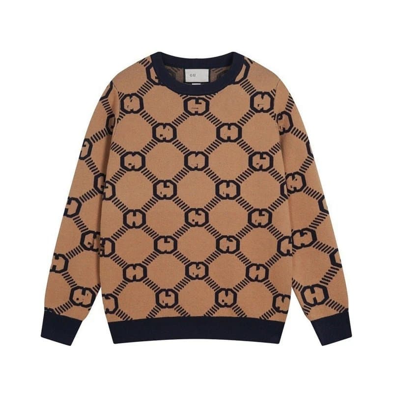 Gucci GG Knit Sweater Interlocking GG Pattern