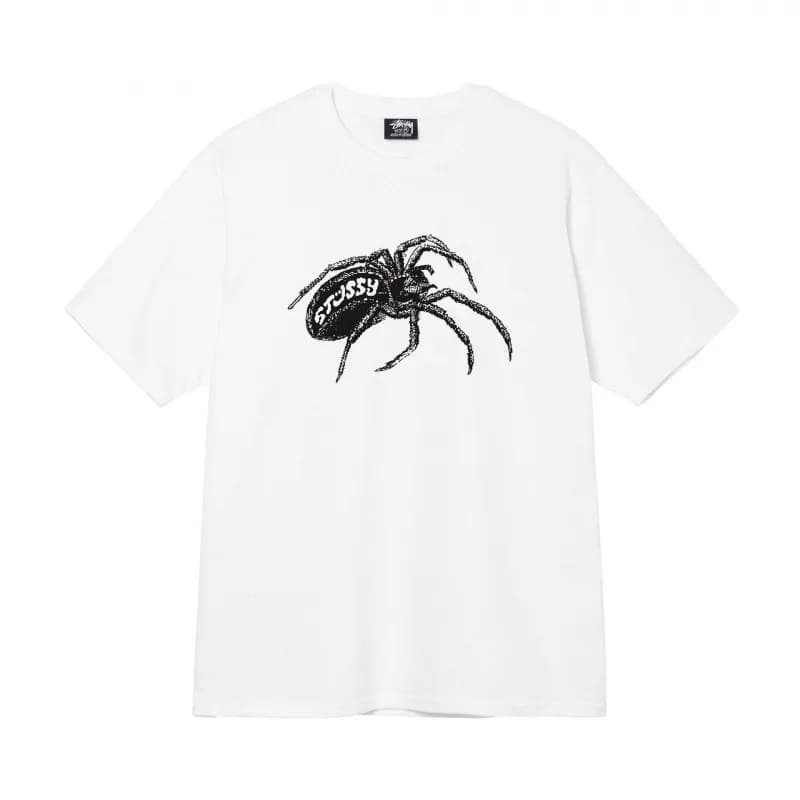 Stüssy Spider Graphic Tee Black Spider Print